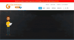 Desktop Screenshot of genx-infotech.com